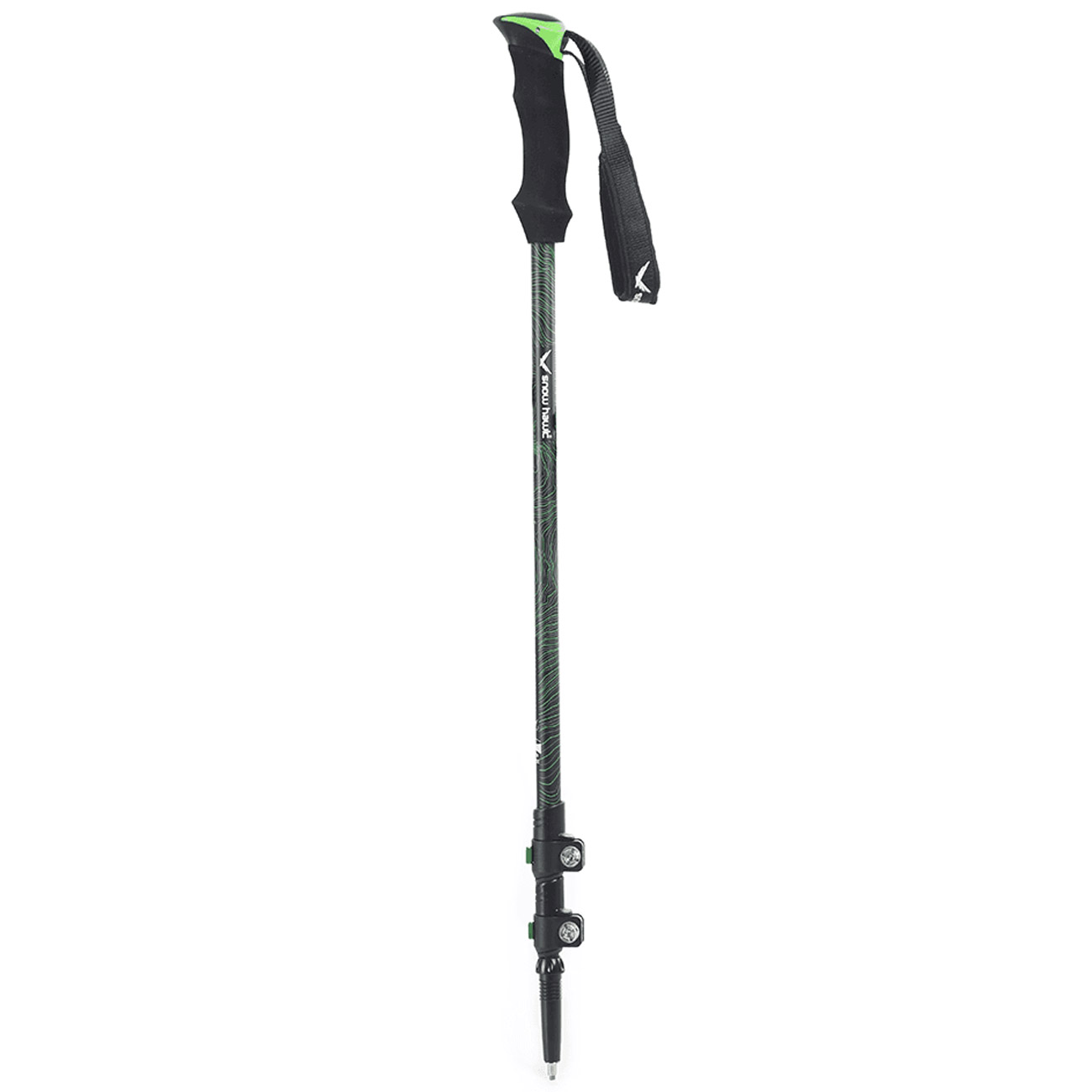 باتوم کوهنوردی کلیپسی اسنوهاک Snow Hawk مدل SN-T0113 پک 2 عددی