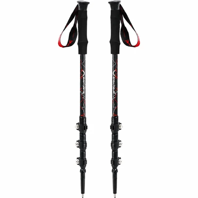 باتوم کوهنوردی سه کلیپسی اسنوهاک Snow Hawk مدل SN-T0114 پک 2 عددی