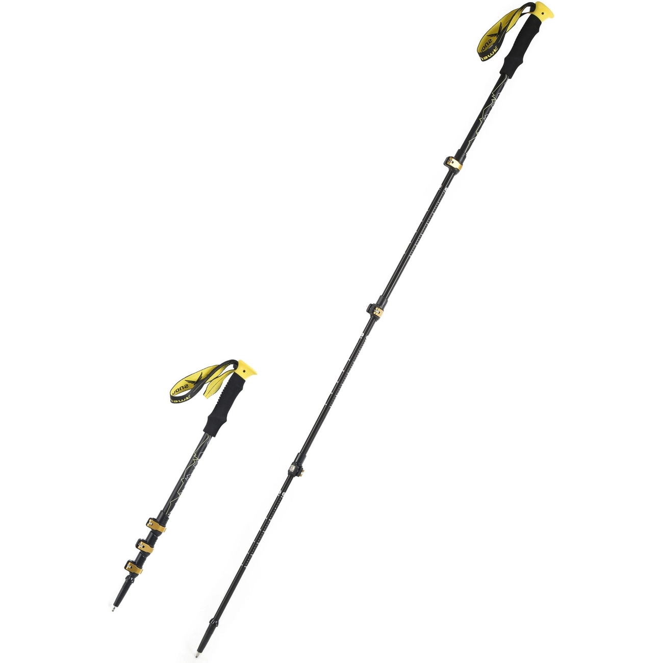 باتوم کوهنوردی سه کلیپسی اسنوهاک Snow Hawk مدل SN-T0114 پک 2 عددی