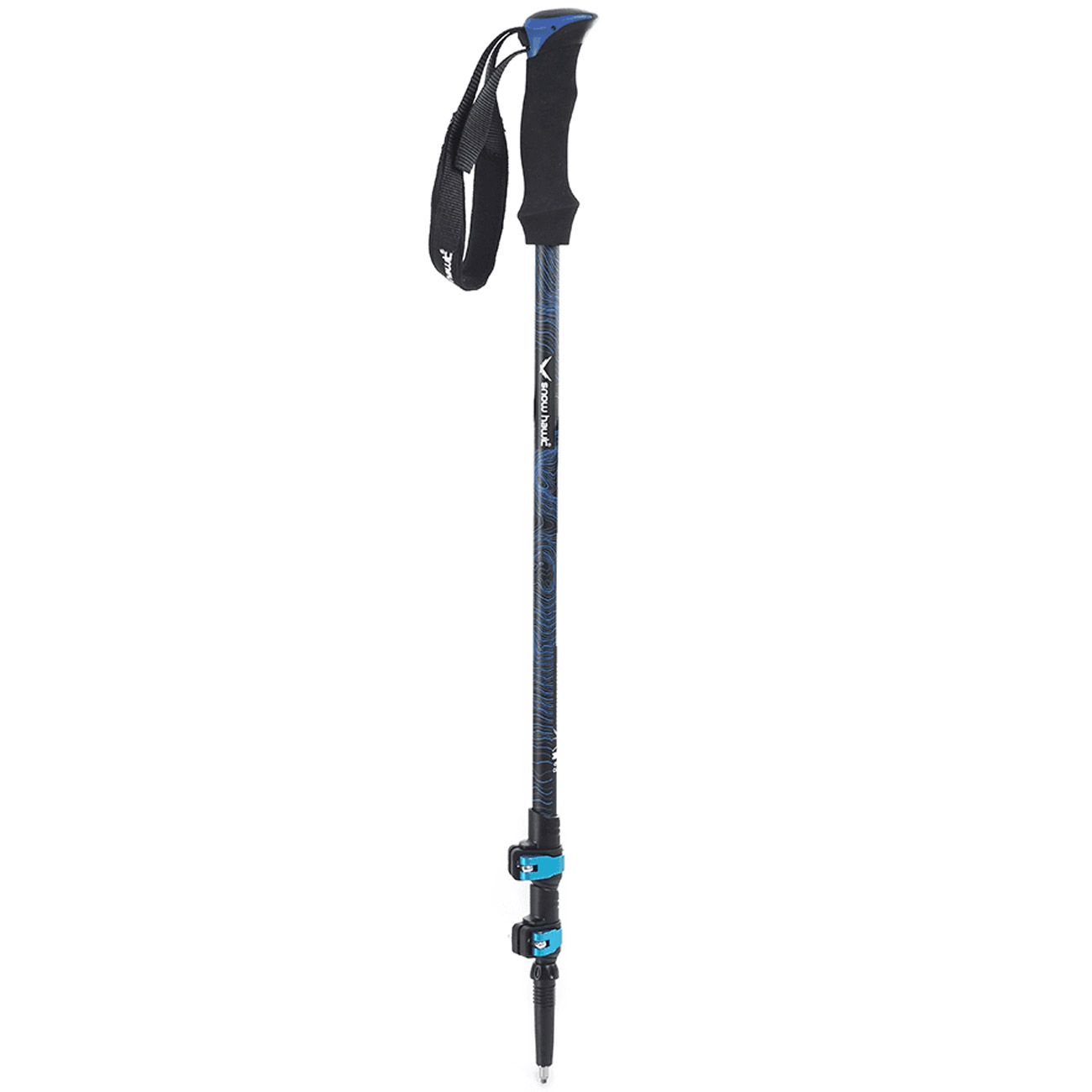 باتوم کوهنوردی کلیپسی اسنوهاک Snow Hawk مدل SN-T0113 پک 2 عددی
