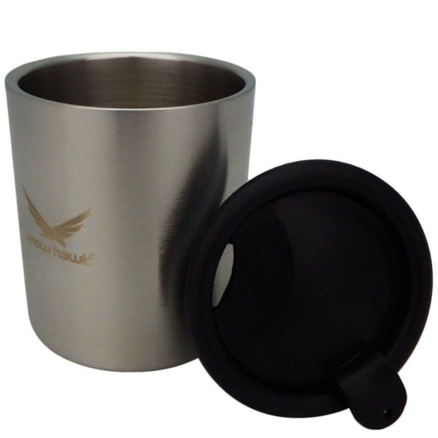 لیوان استیل دو جداره اسنوهاک Snow Hawk مدل SN-M2 ظرفیت 220ml