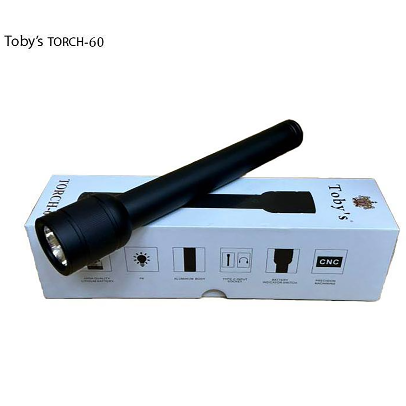 چراغ‌ قوه شارژی توبیز TORCH-60