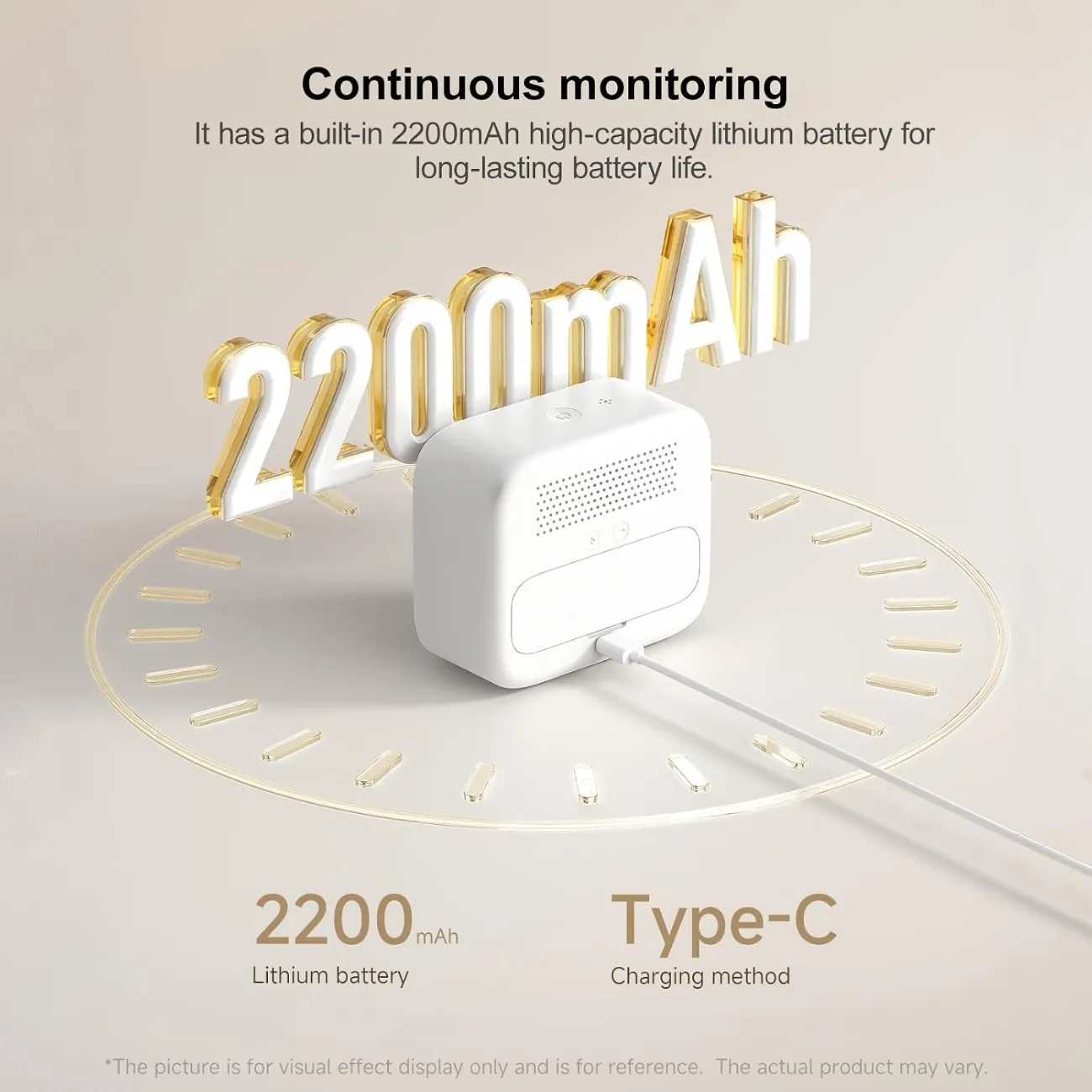 مانیتور کیفیت هوا آتومن ATuMan مدل CF1 سنجش CO2، دما، رطوبت