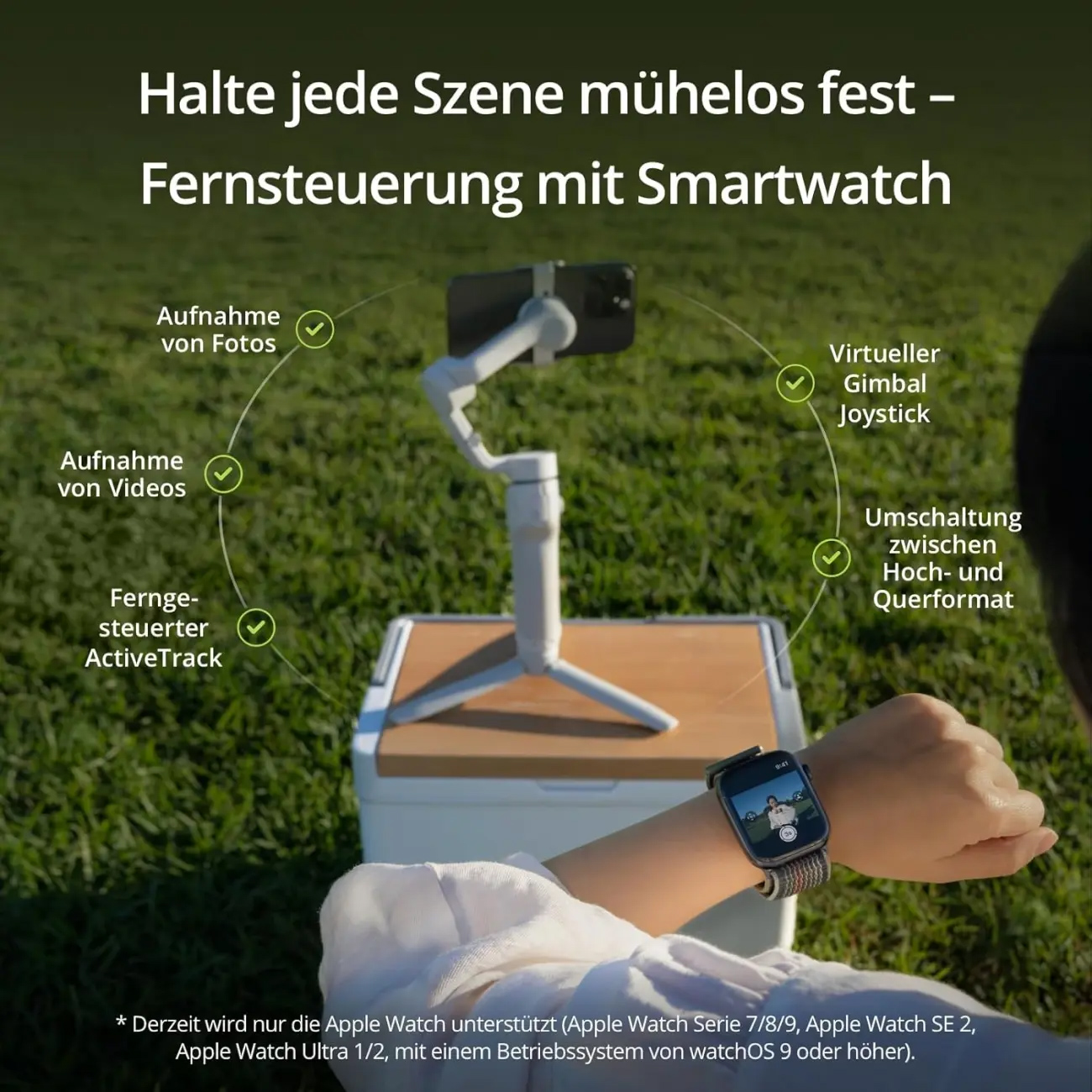 گیمبال سه محوره دی جی آی DJI مدل Osmo Mobile 6 ردیابی خودکار چهره
