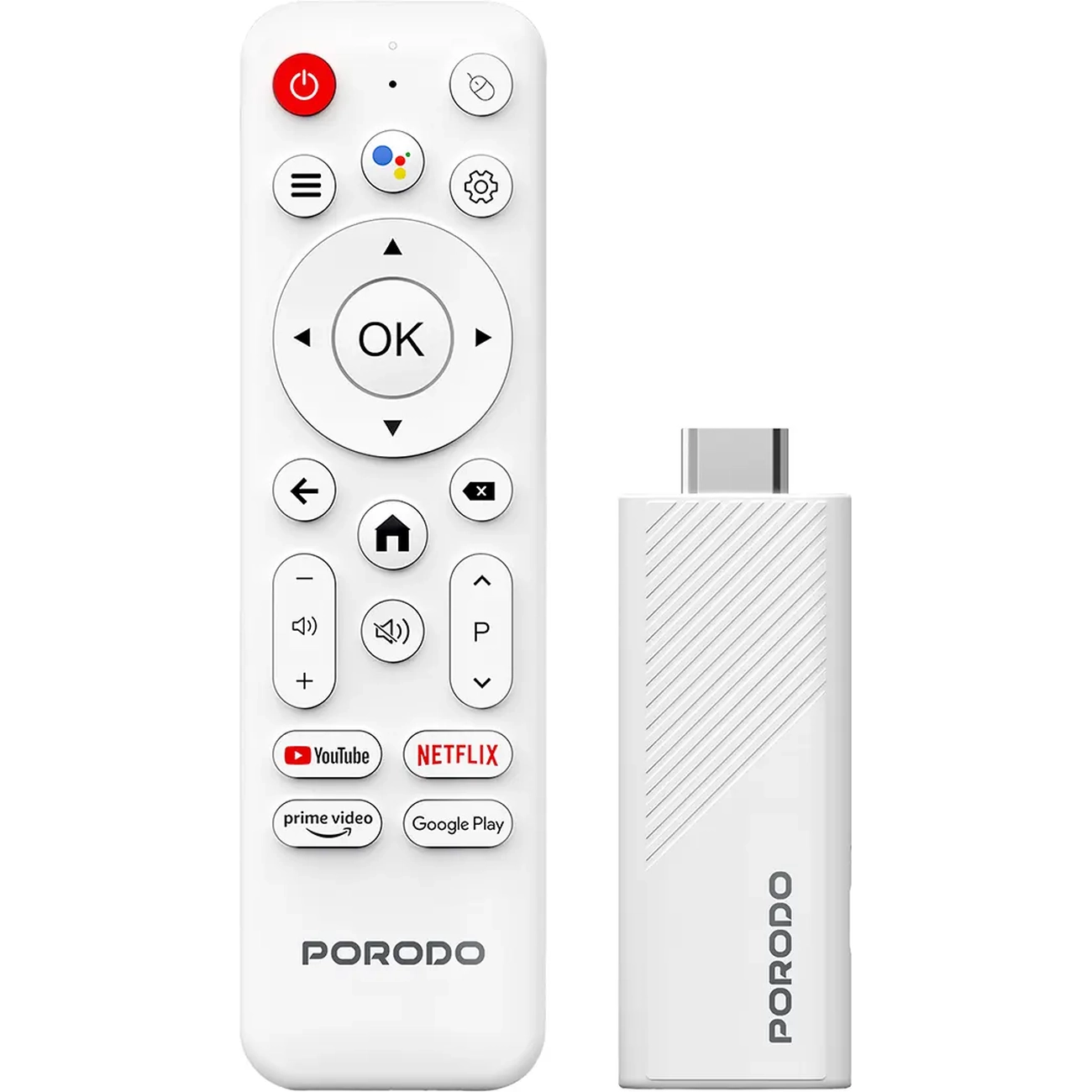 اندروید باکس پورودو Porodo مدل PDH313WH با پخش 4K