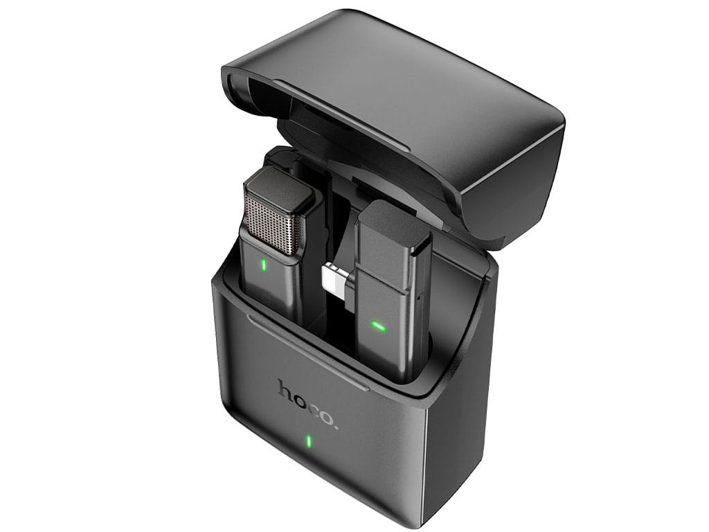 میکروفون لایتنینگ هوکو HOCO S31 Stream Wireless Microphone with Lightning Ports Receiver