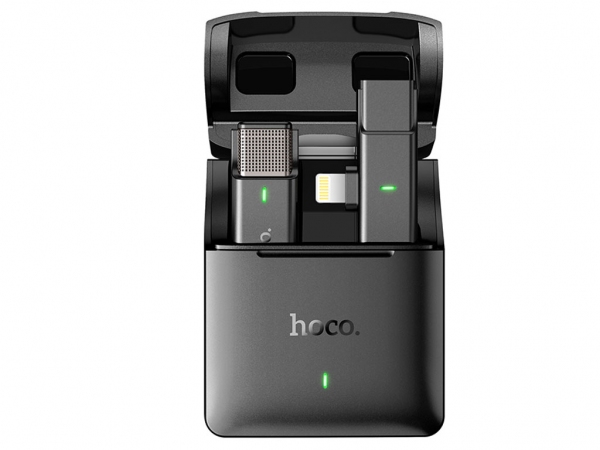 میکروفون لایتنینگ هوکو HOCO S31 Stream Wireless Microphone with Lightning Ports Receiver