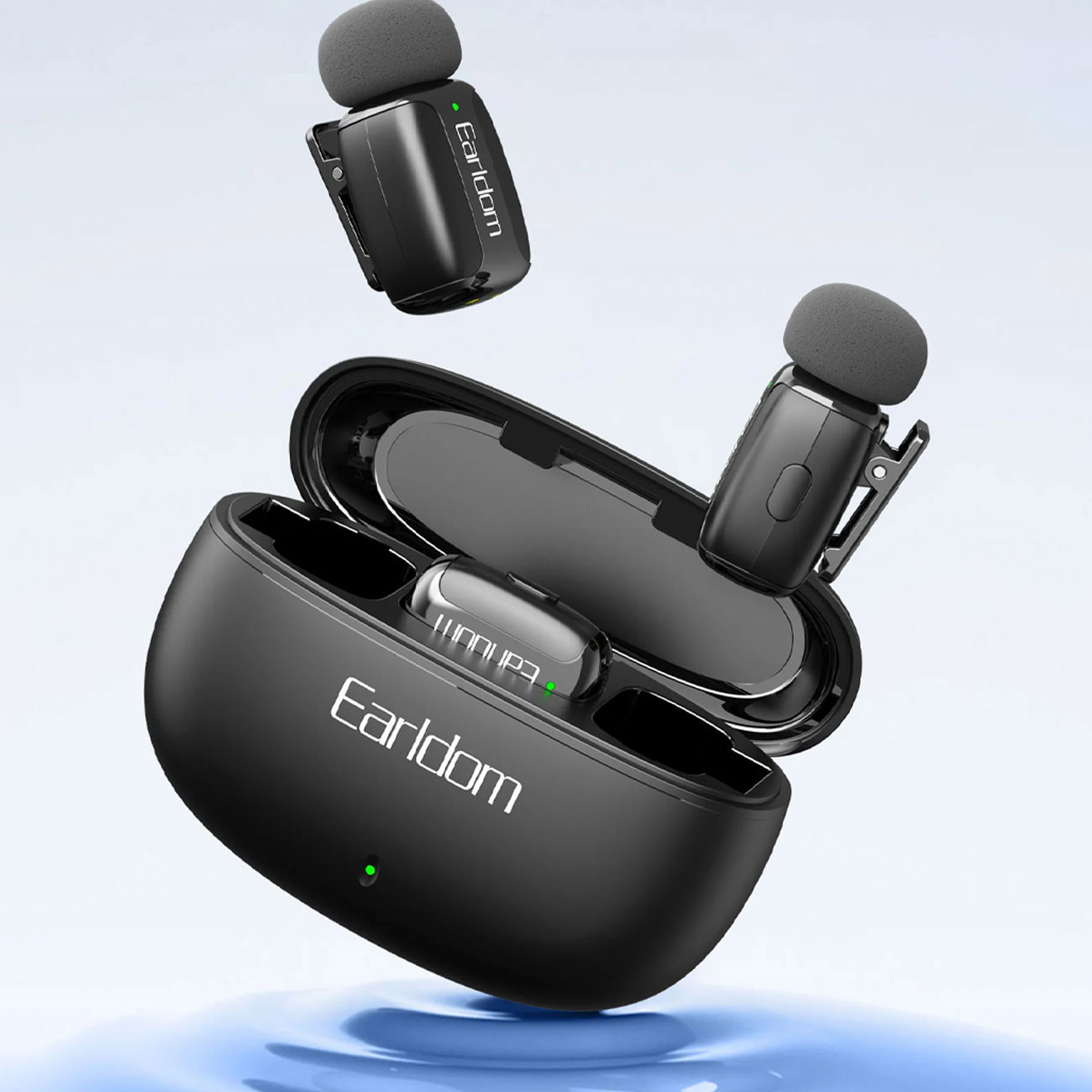 ست میکروفن بی سیم ارلدام Earldom مدل ET-MC16L با درگاه لایتنینگ