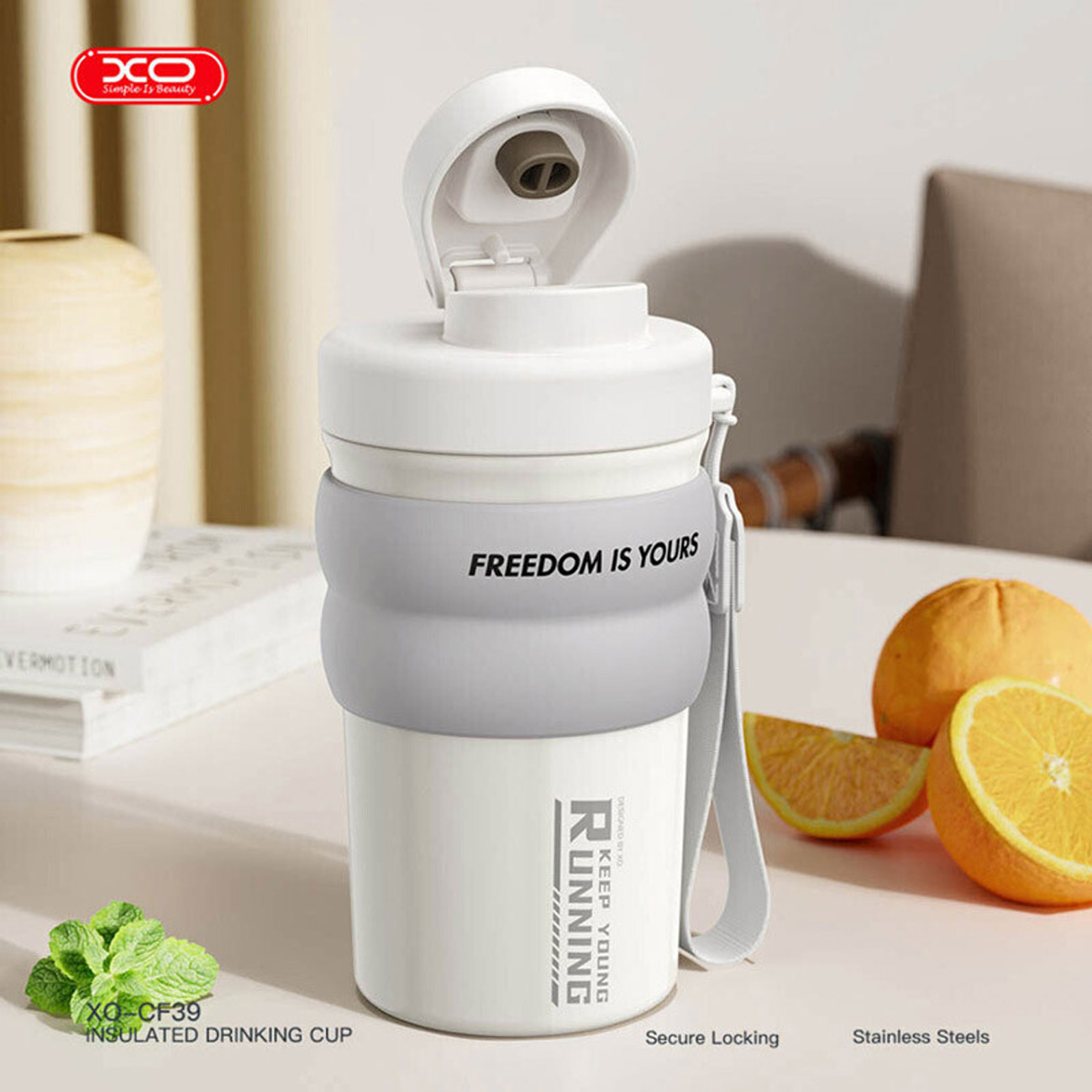 ماگ مسافرتی 500 میلی‌لیتری ایکس‌او XO CF39